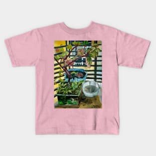 Urban Nature: A Balcony View Kids T-Shirt
